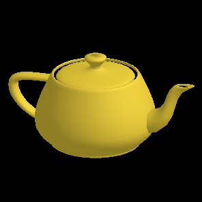 teapot rotation
