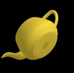 teapot rotation