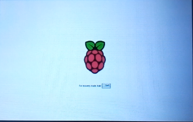 Raspberry pi display startup